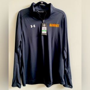 NWT Under Armour Heat Gear 1/4 Zip - DEWALT